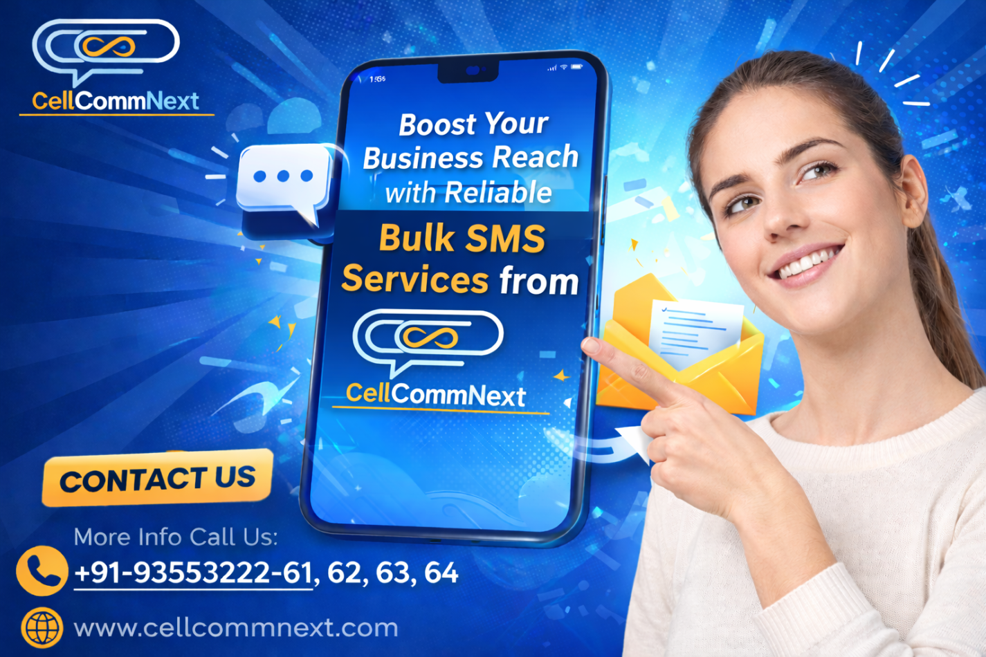 You are currently viewing Boost Your Business Reach with Reliable Bulk SMS Services from CellCommNext