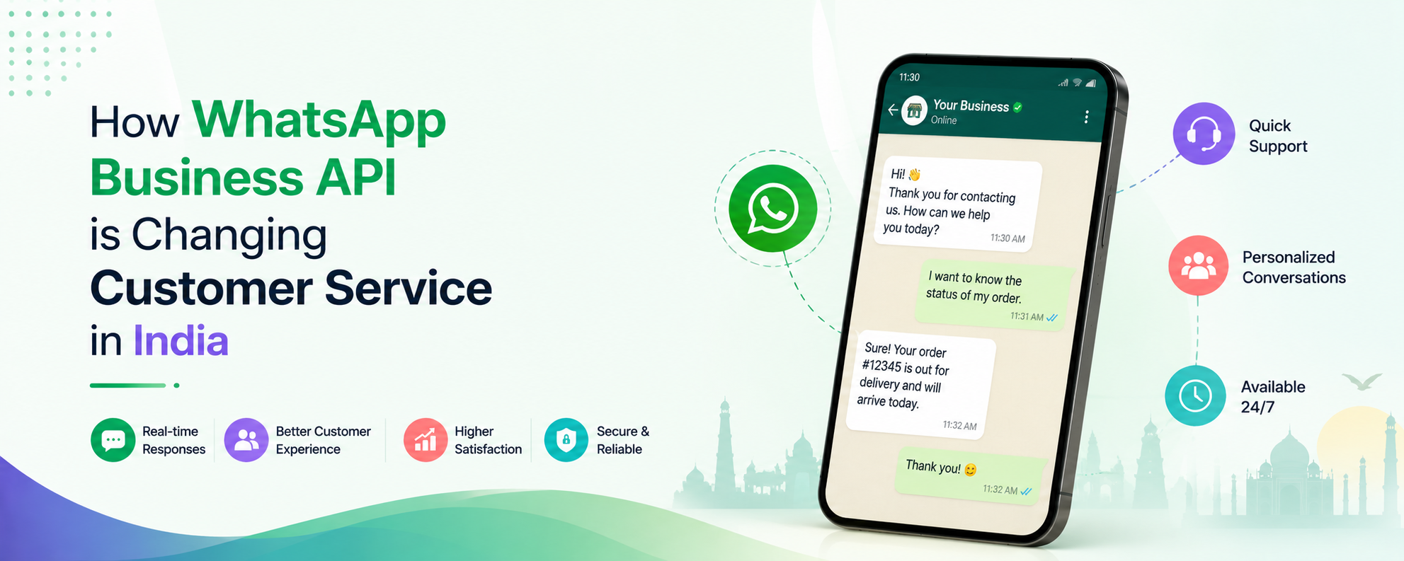 How whatsapp business api is changing customer service in India