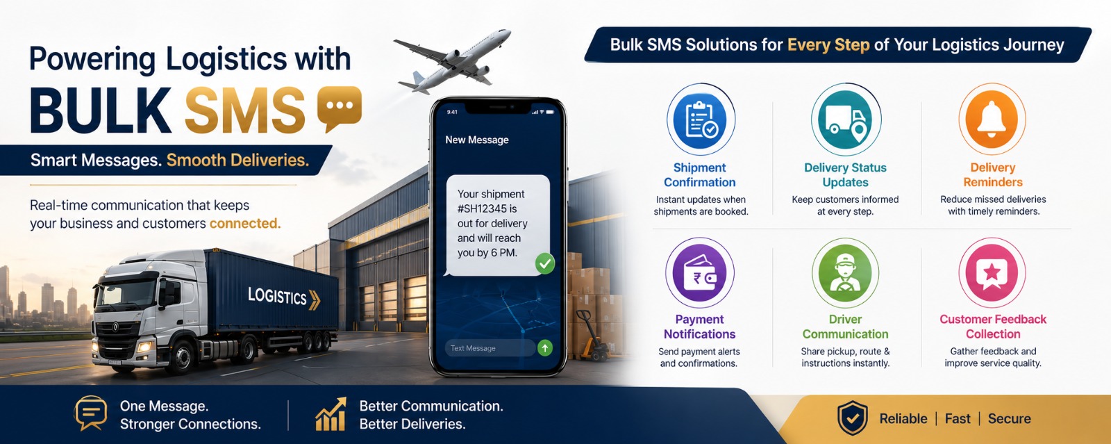 Bulk SMS for Logistics