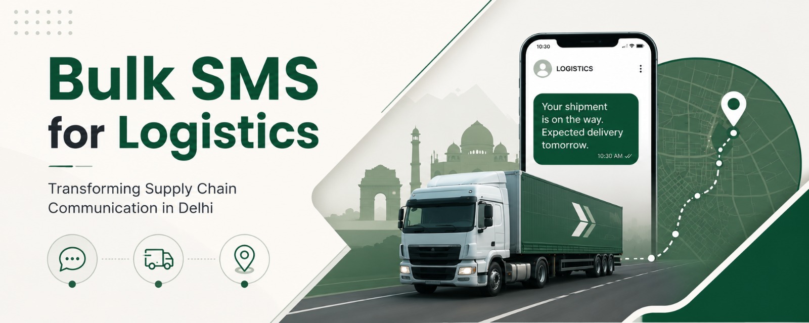 Bulk SMS for Logistics: Transforming Supply Chain Communication in Delhi