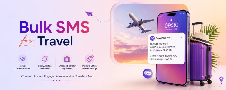 Read more about the article Bulk SMS for Travel: Improve Customer Communication and Increase Bookings