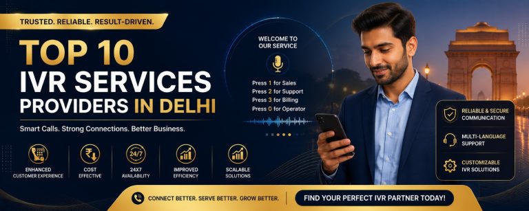 Read more about the article Top 10 IVR Services Providers in Delhi: Best IVR Solutions for Businesses in 2026