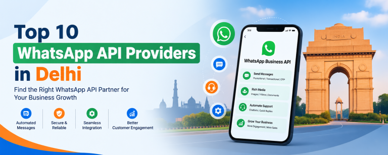 Read more about the article Top 10 WhatsApp API Providers in Delhi (2026 Updated List)