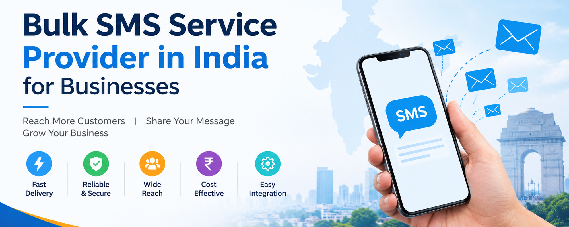 Bulk SMS Service Provider in India for Businesses