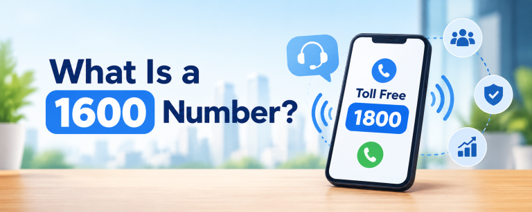 Read more about the article What Is a 1600 Number? Complete Guide to 1600 Toll-Free Numbers for Businesses in India