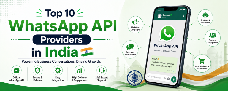 Read more about the article Top 10 WhatsApp API Providers in India: [Updated List 2026]
